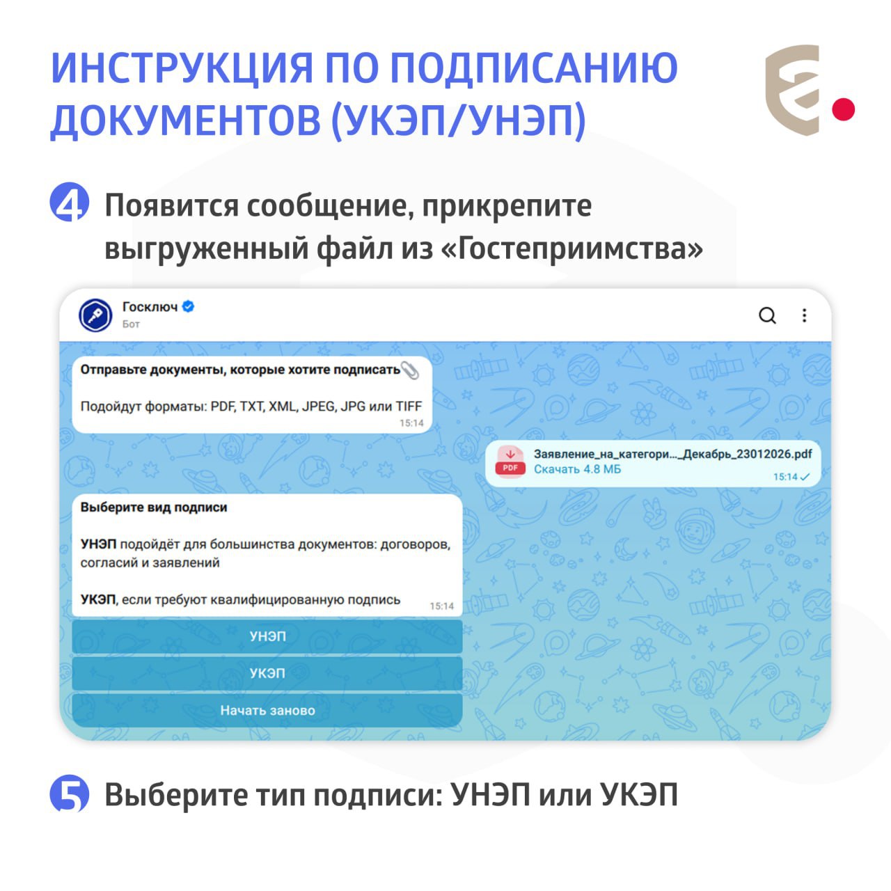 Документы готовы к подписанию электронной подписью Документы готовы к подписанию электронной подписью