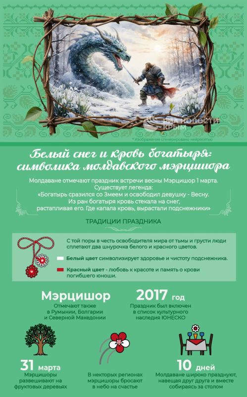 Встречаем весну вместе с одним из самых узнаваемых и любимых молдавских праздников – Мэрцишором