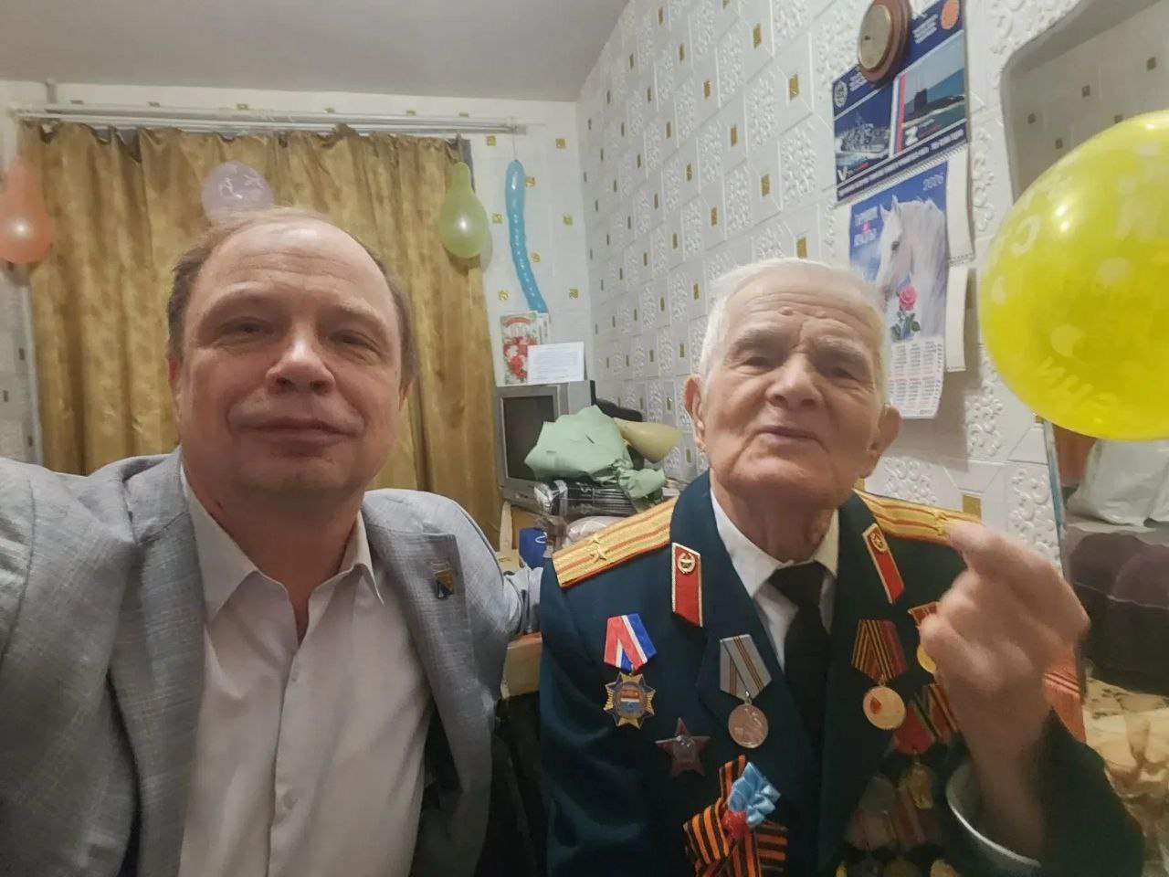 Александр Кулагин: Ветерану Великой Отечественной войны, Почетному гражданину Нахимовского района города Севастополя Виталию Александровичу Исупову - 100 лет! Александр Кулагин: Ветерану Великой Отечественной войны, Почетному гражданину Нахимовского района города Севастополя Виталию Александровичу Исупову - 100 лет!