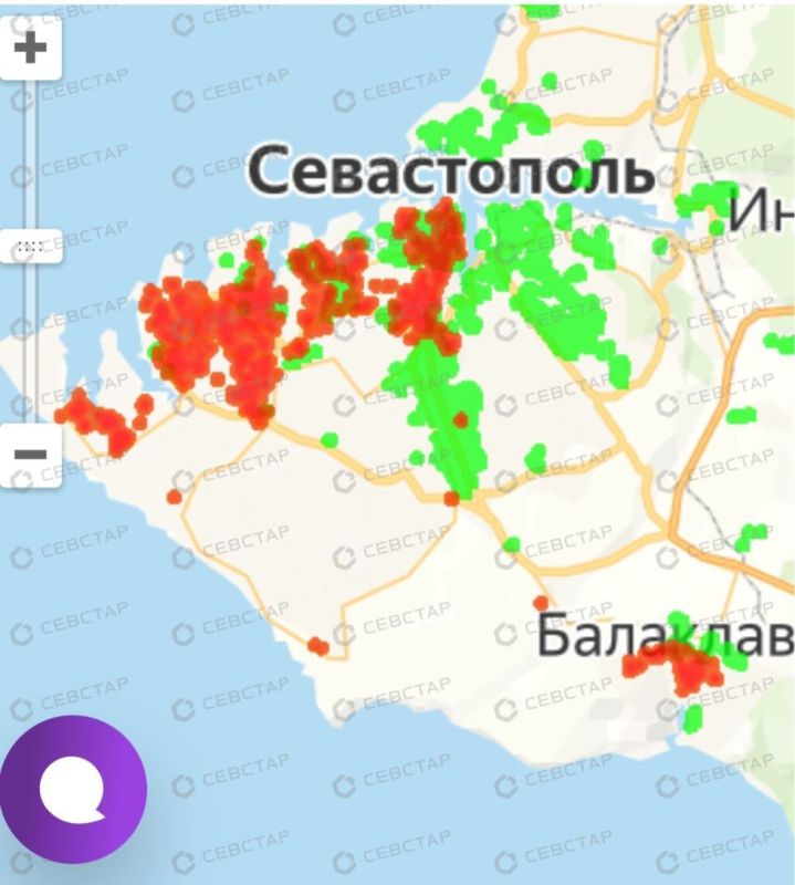 О масштабном технологическом нарушении в электросетях предупредило «Севастопольэнерго»