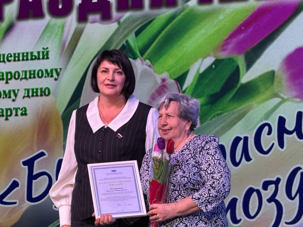 Татьяна Лобач: В преддверии Международного женского дня в Севастопольском хореографическом центре «Радость» состоялся праздничный концерт Татьяна Лобач: В преддверии Международного женского дня в Севастопольском хореографическом центре «Радость» состоялся праздничный концерт