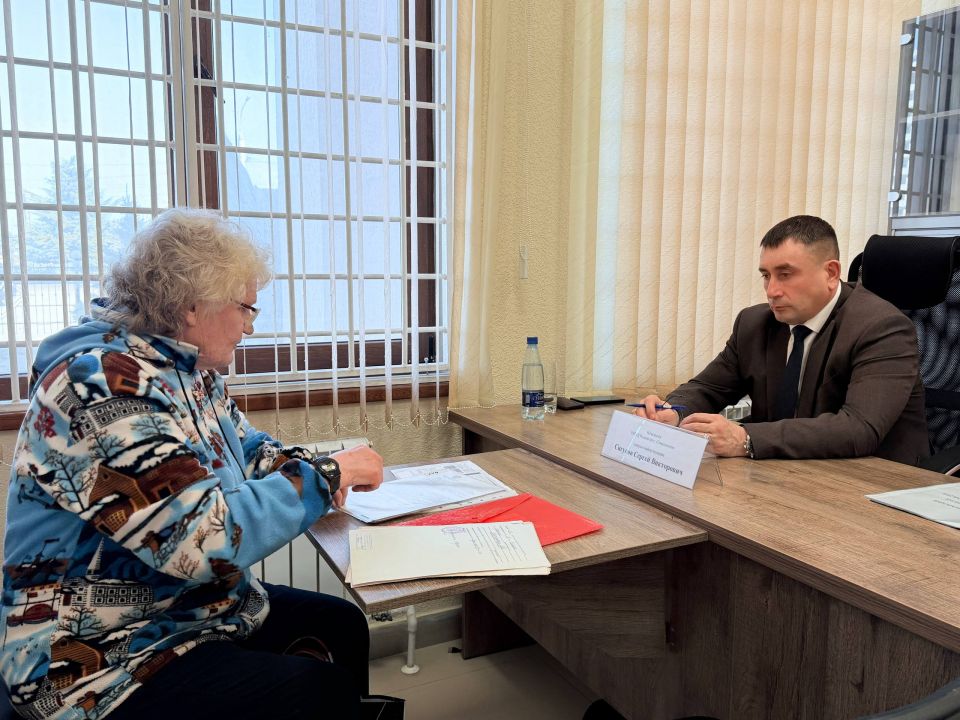 Начальник УМВД России по г.Севастополю генерал-майор полиции Сергей Сигунов провёл личный приём граждан