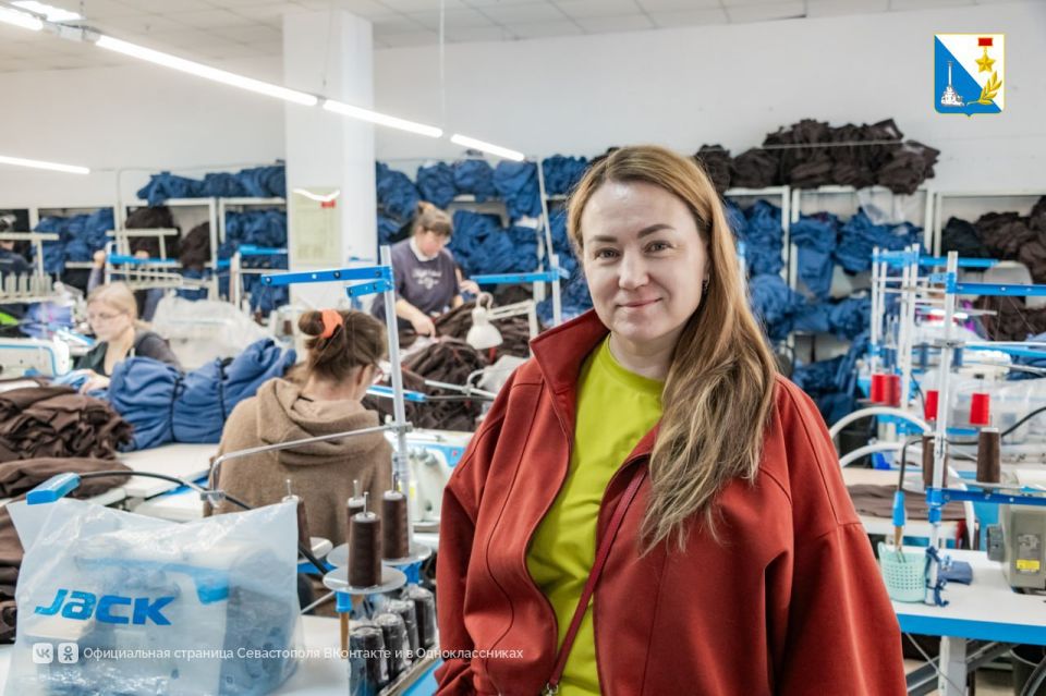 Швейное производство «Крутверт» в Севастополе выросло с двух сотрудников до 30 благодаря господдержке