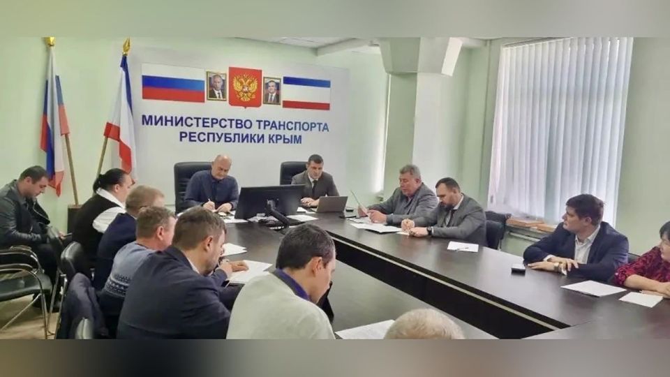 Евгений Мошин провел рабочую встречу по вопросам развития транспортного сообщения на территории Крымского полуострова
