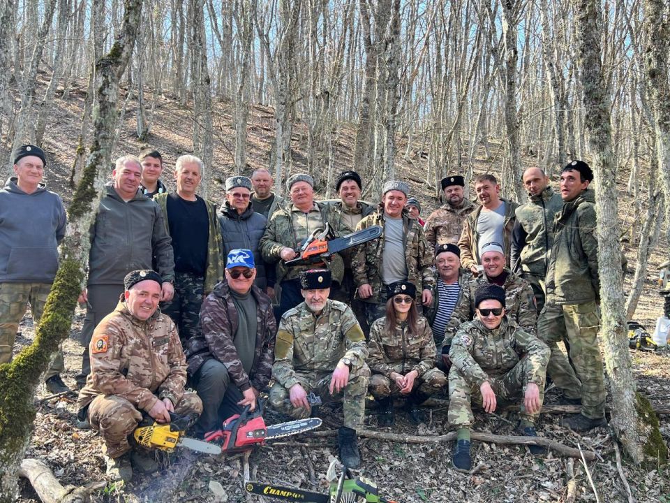 Татьяна Лобач: В Байдарской долине в третий раз прошла акция по сбору сухостоя и заготовке дров для пенсионеров, инвалидов и семей участников СВО