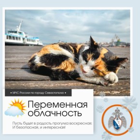 Доброе утро, Севастополь!. По данным гидрометцентра, 22 марта в Севастополе будет переменная облачность