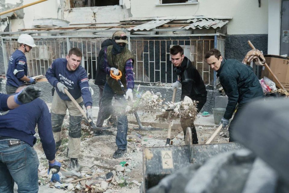 Михаил Развожаев: Весь день сегодня идут работы по ликвидации последствий взрыва на улице Павла Корчагина