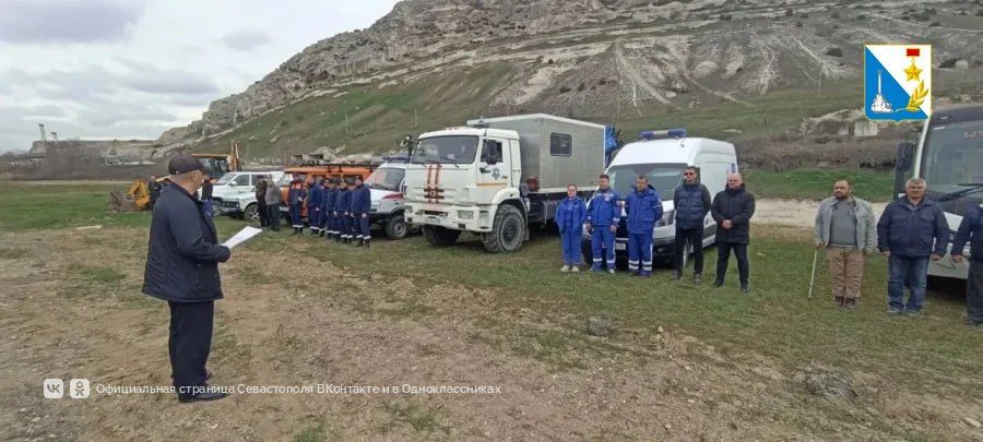 В Севастополе провели тренировку по ликвидации последствий паводков