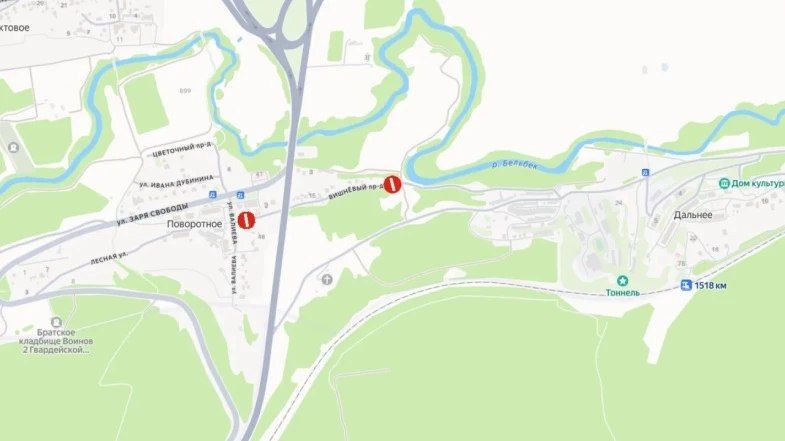 На проезде Вишневом ограничат движение транспорта до 6 мая