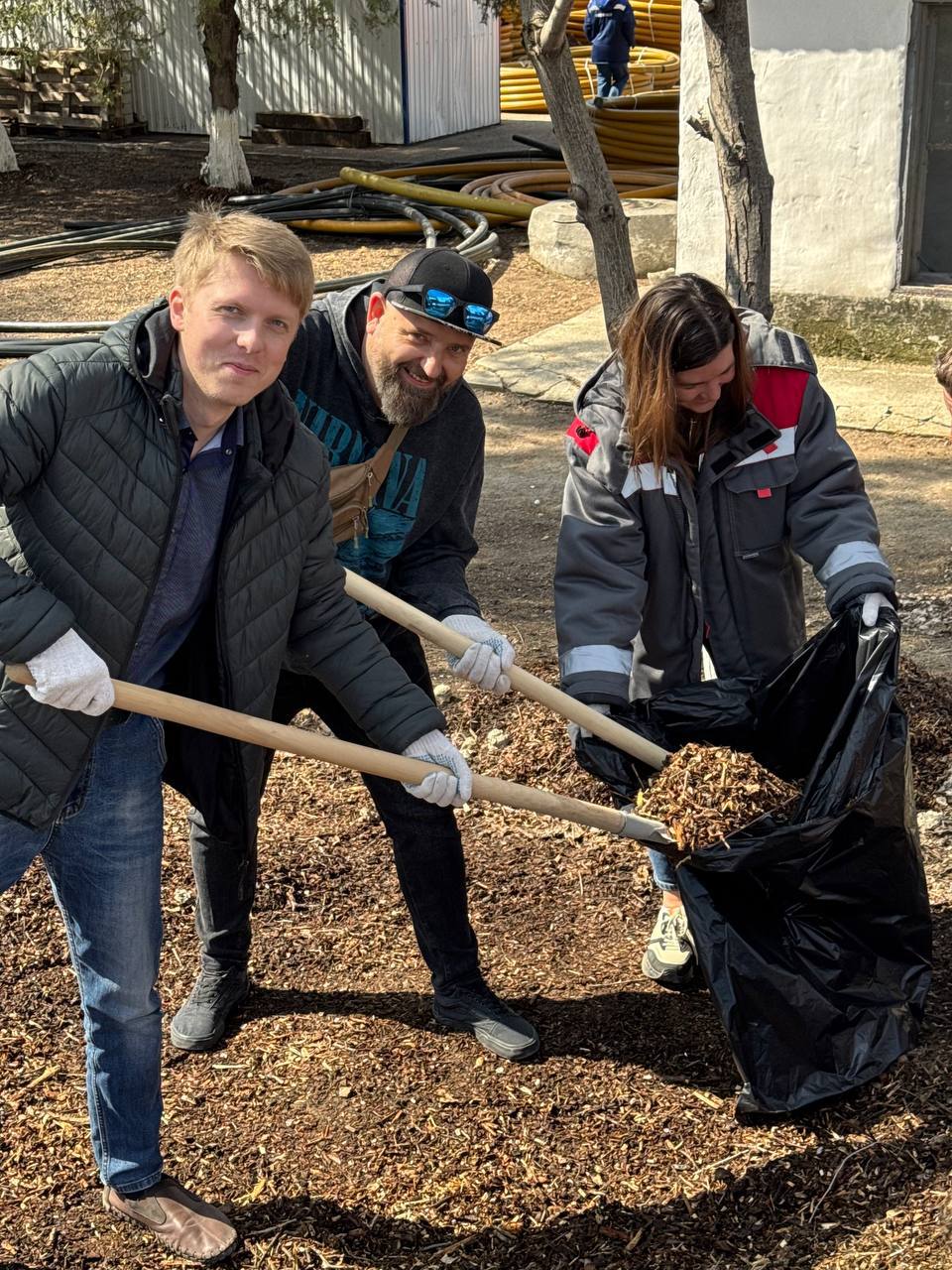 В ГУП «Севастопольгаз» прошёл ежегодный субботник В ГУП «Севастопольгаз» прошёл ежегодный субботник