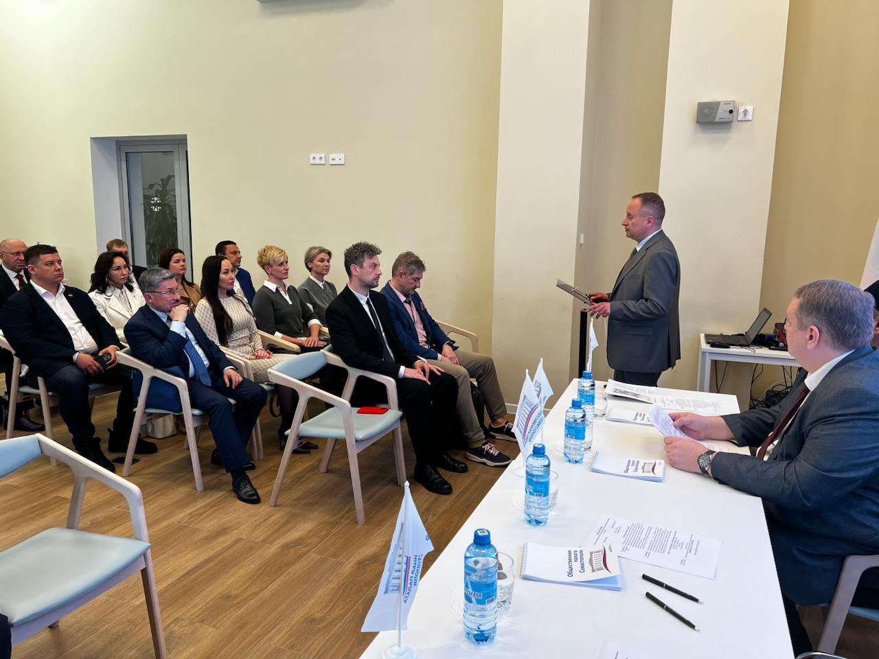 Состоялось первое заседание нового созыва Общественной палаты Севастополя Состоялось первое заседание нового созыва Общественной палаты Севастополя