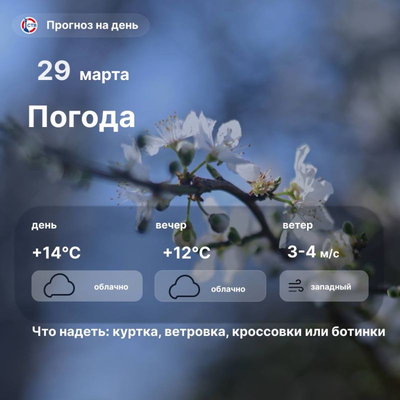 ������ ����, �������������! ������� ������ �������� ������: ���� � � ������ �������, ����������� ������� �� +14�C