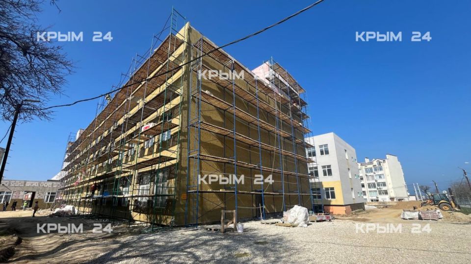 Строительство школы в микрорайоне Радиогорка в Севастополе завершится в ноябре