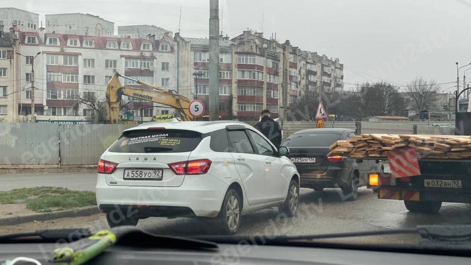 ДТП произошло на транспортной развязке «Огурец»