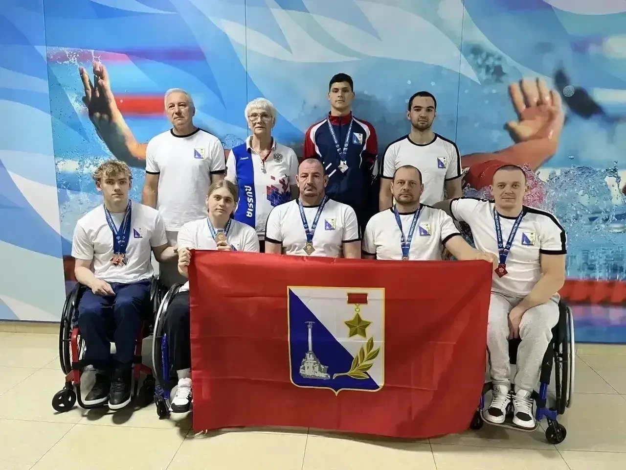 Севастопольцы взяли шесть медалей на чемпионате России по плаванию