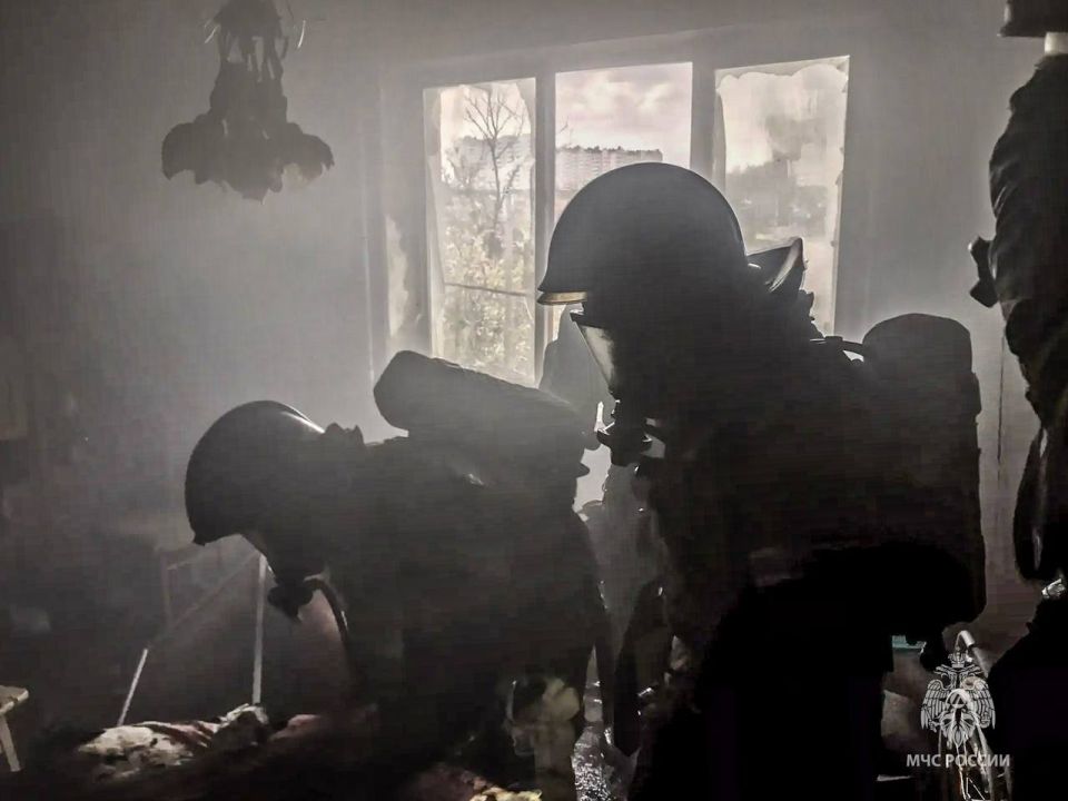 Мужчина пострадал на пожаре в Севастополе
