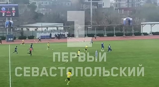 Начался второй тайм игры ФК «Севастополь» против ФК «Ростов-2»