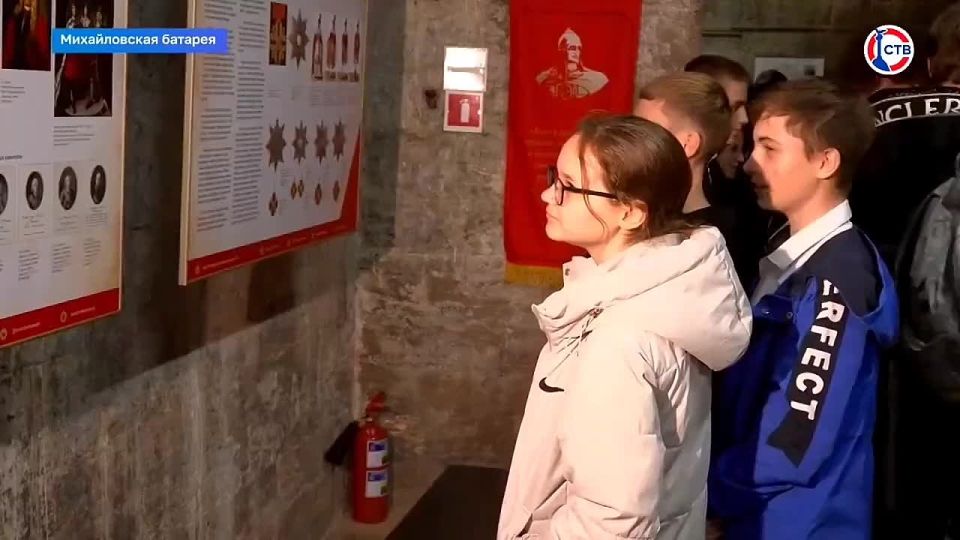 В Михайловской батарее открылась выставка об ордене Александра Невского