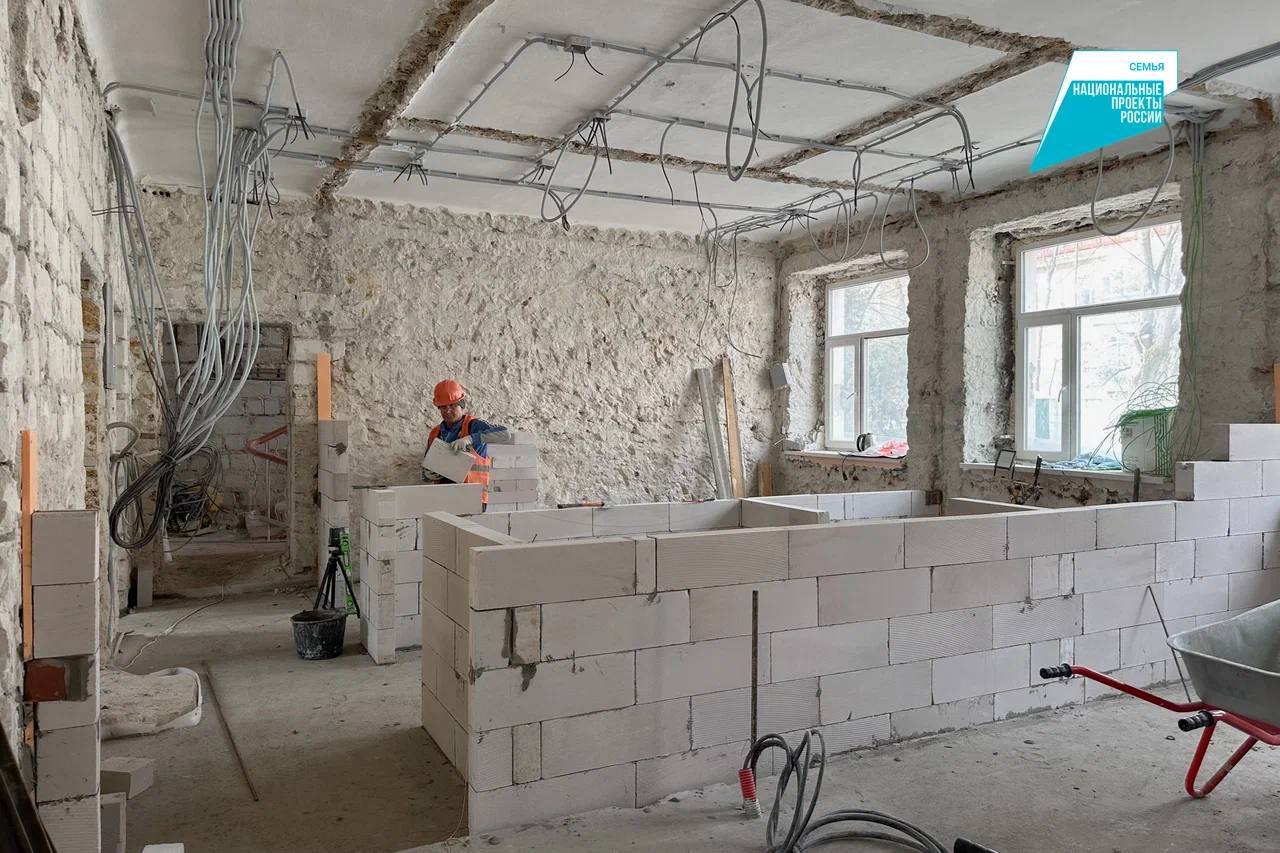 В Севастополе капитально ремонтируют детский сад №16 В Севастополе капитально ремонтируют детский сад №16