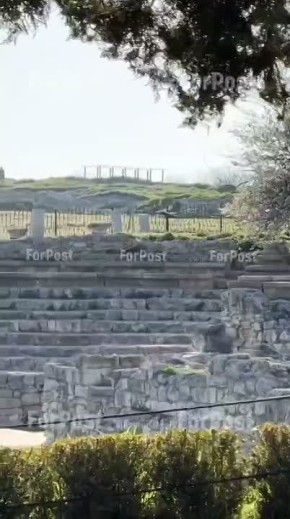 В Херсонесе Таврическом сохранился единственный античный амфитеатр на территории России