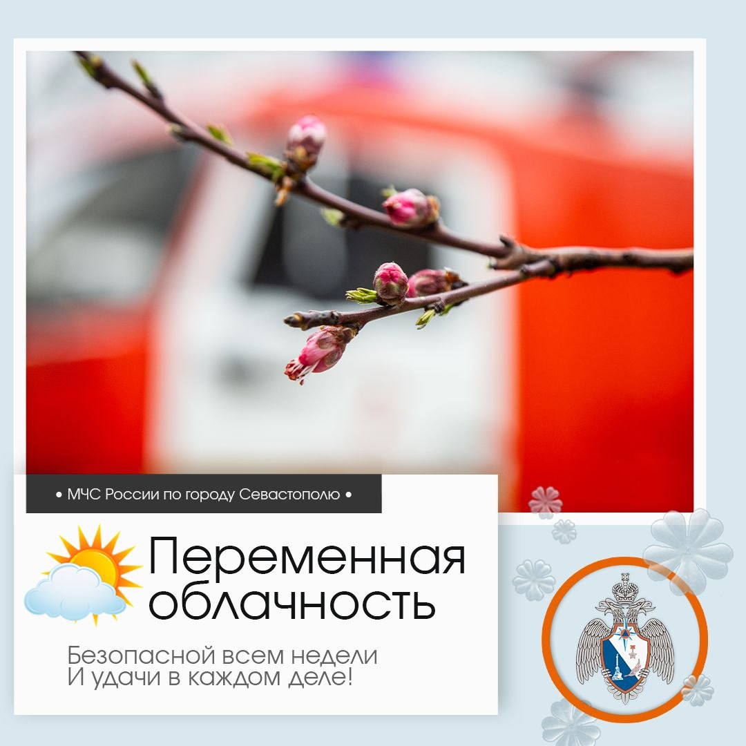 Здравствуй, Севастополь!. По данным гидрометцентра, 6 апреля в Севастополе будет переменная облачность