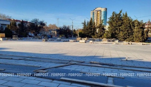 Плитка уложена, асфальт снят: что происходит на площади 50-летия СССР