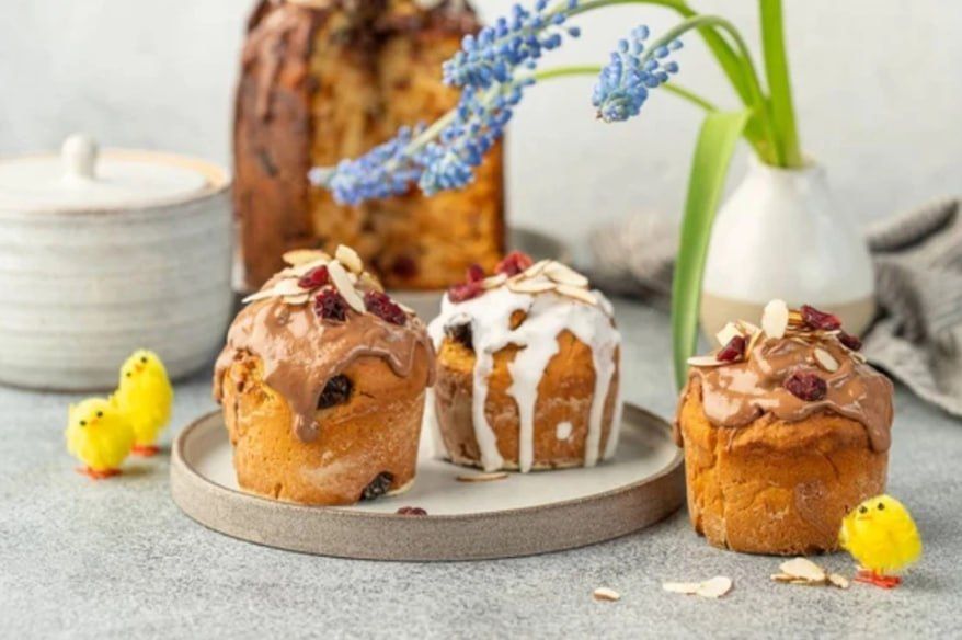 Пасхальная выпечка: краффины, «Красный бархат» и мини-куличики