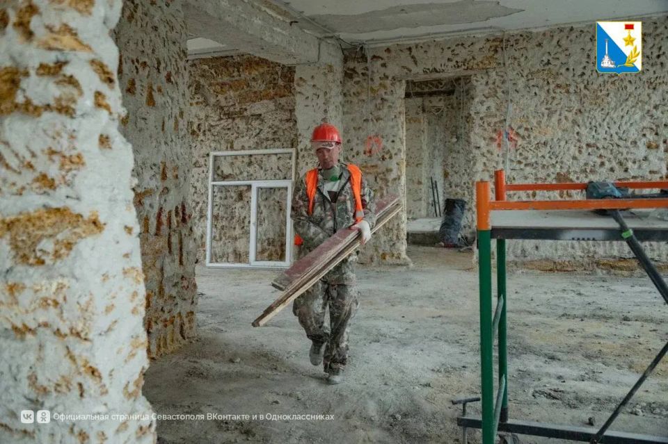 В Полюшке капитально ремонтируют детский сад № 103