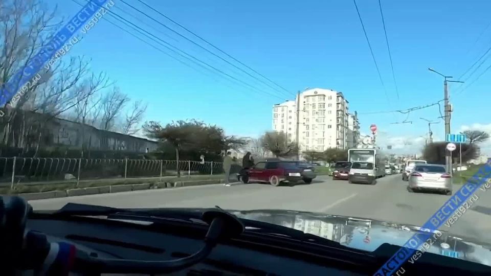 На улице Руднева произошло ДТП