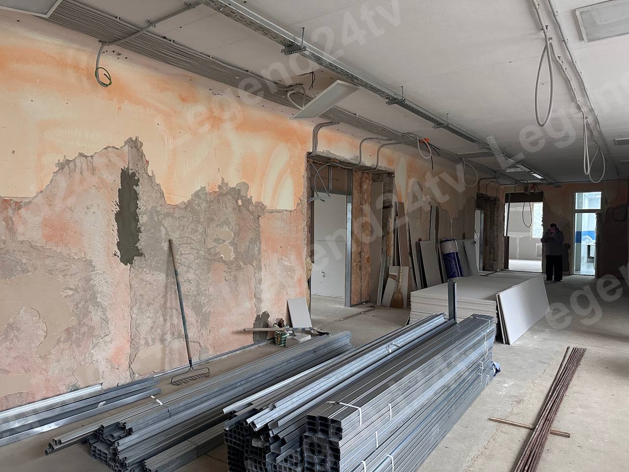 Капитальный ремонт школы №38 выполнили на 25% Капитальный ремонт школы №38 выполнили на 25%