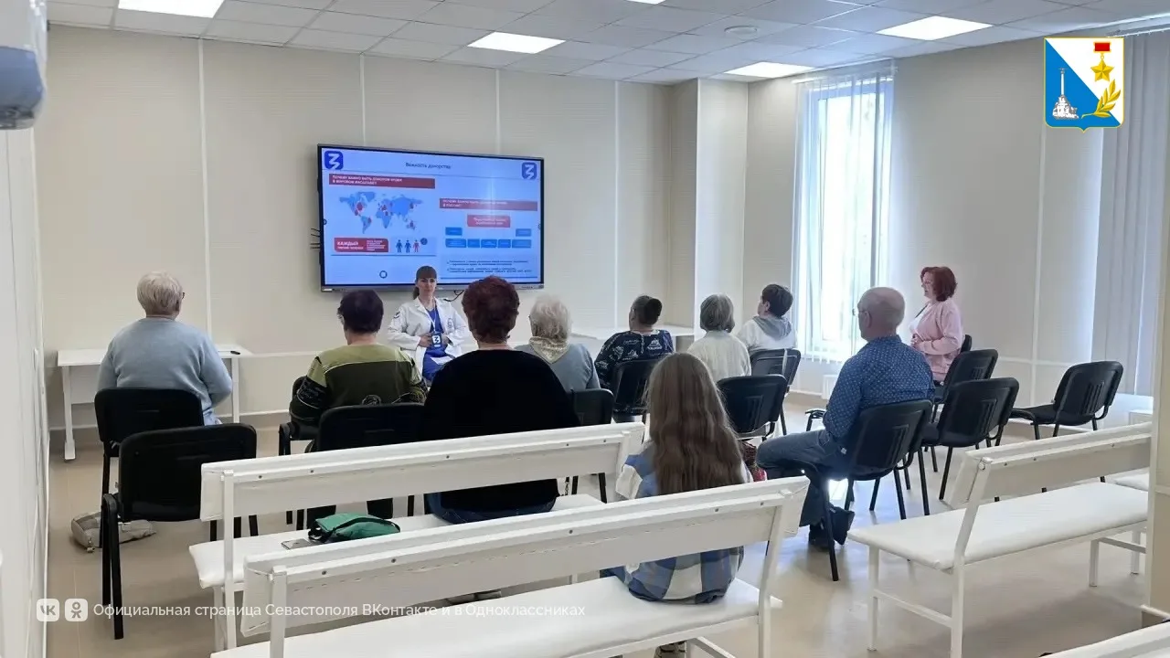 В поликлинике № 7 на Тараса Шевченко работает школа здоровья «Здоровый век»