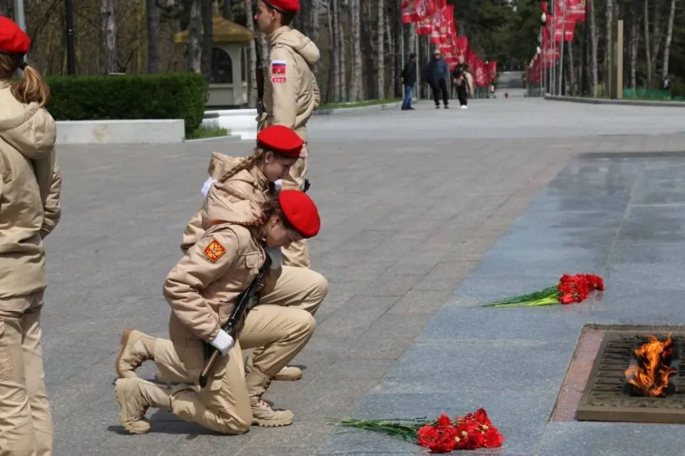 В Севастополе на Сапун-горе состоялась торжественная Вахта Памяти В Севастополе на Сапун-горе состоялась торжественная Вахта Памяти