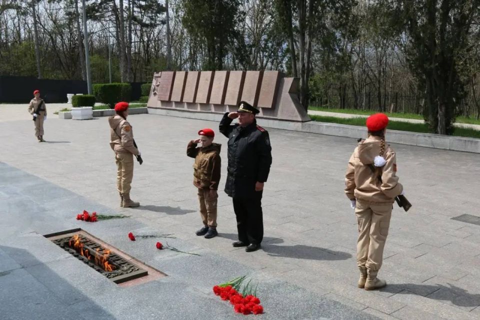 В Севастополе на Сапун-горе состоялась торжественная Вахта Памяти В Севастополе на Сапун-горе состоялась торжественная Вахта Памяти