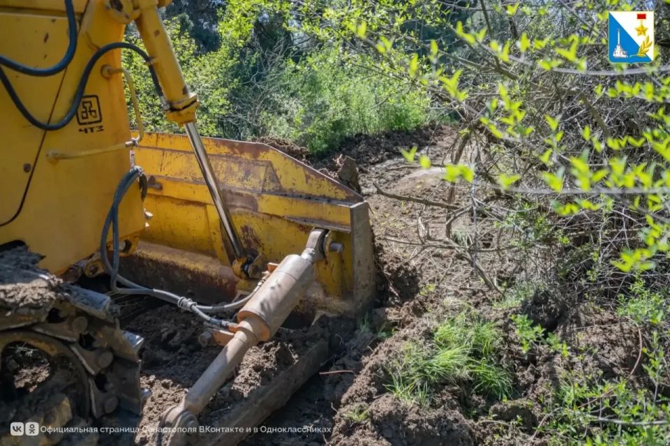 В Севастополе расчищают лесные дороги, чтобы не допустить пожара В Севастополе расчищают лесные дороги, чтобы не допустить пожара