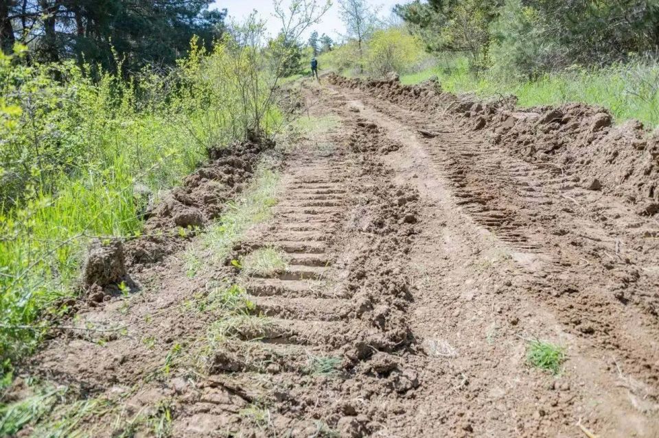 В севастопольских лесах реконструируют дороги! В севастопольских лесах реконструируют дороги!