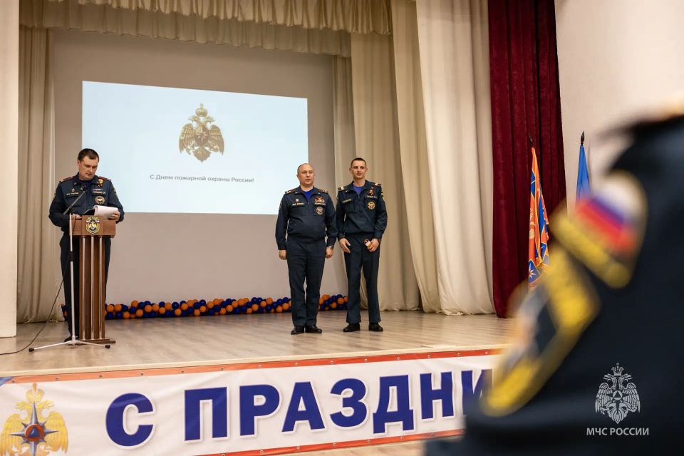В МЧС России по городу Севастополю прошло торжественное собрание ко Дню пожарной охраны России В МЧС России по городу Севастополю прошло торжественное собрание ко Дню пожарной охраны России