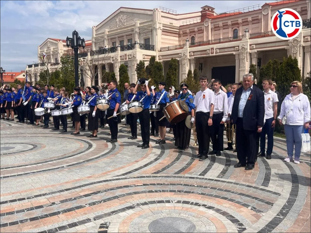В Новом Херсонесе прошёл Георгиевский парад «Дети победителей»