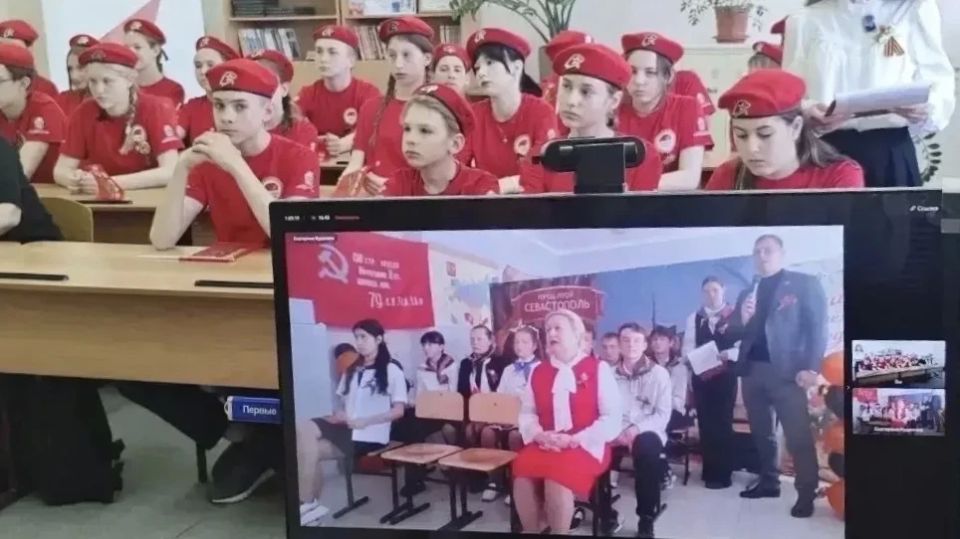 Телемост «Севастополь – Ростов» объединил школу №59 села Терновка города Севастополя и Рассветовскую школу Ростовской области Телемост «Севастополь – Ростов» объединил школу №59 села Терновка города Севастополя и Рассветовскую школу Ростовской области