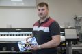 Участник программы «Севастополь - город героев» Сергей Ожерёдов развивает студию печати благодаря соцконтракту