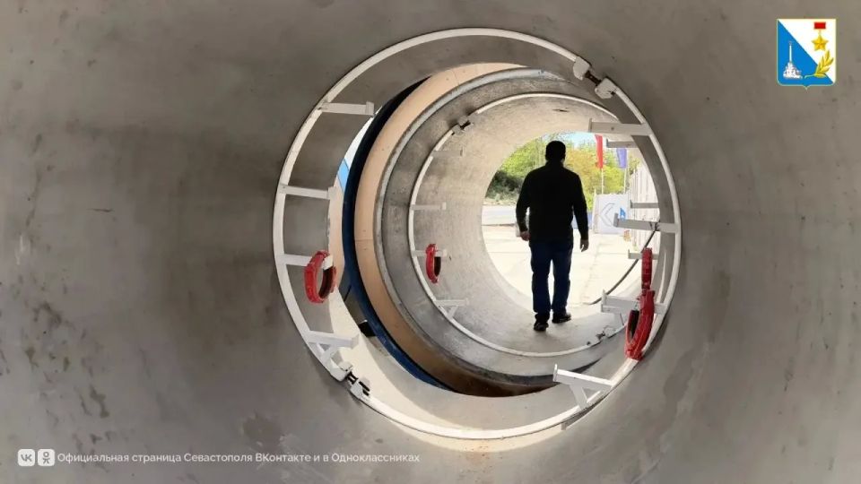 В Балаклаве проложили более трёх километров труб для нового коллектора В Балаклаве проложили более трёх километров труб для нового коллектора