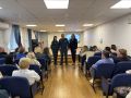 В Севастополе госавтоинспекторы вместе со спасателями напомнили родителям кадетских классов МЧС о важности обеспечения детской безопасности