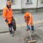 Водоканал: Рабочие моменты. Очистка решеток дождеприемников на ул. Шмидта, ул. Очаковцев, ул. Ивана Голубца, ул. Льва Толстого, ул. Коммунистической, ПОР, ул. Астана Кесаева Фото Николая Ерёмина