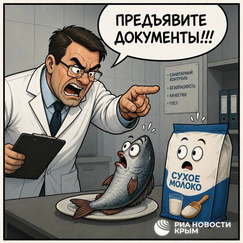 В Севастополе нашли рыбу и молоко "без документов"