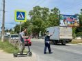Сотрудники Госавтоинспекции Севастополя обеспечивают безопасность на дорогах вблизи АЗС