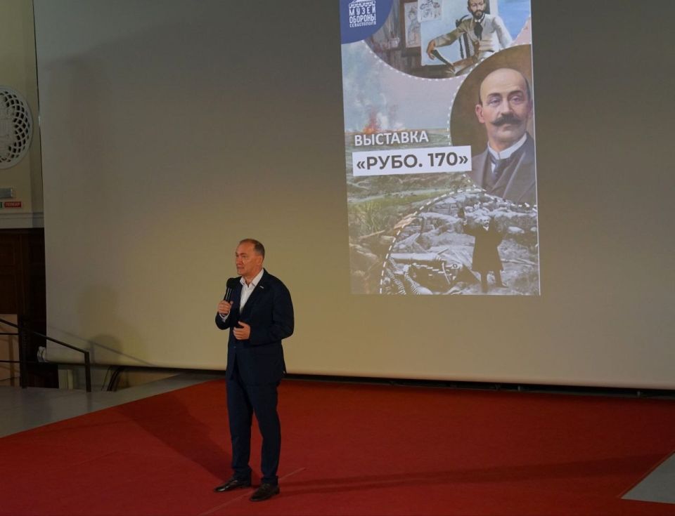 Дмитрий Белик: Сегодня в Севастополе состоялось открытие уникальной выставки «Рубо.170», приуроченной к 170-летию со дня рождения выдающегося мастера батальной живописи Франца Алексеевича Рубо и 170-летию окончания Крымской... Дмитрий Белик: Сегодня в Севастополе состоялось открытие уникальной выставки «Рубо.170», приуроченной к 170-летию со дня рождения выдающегося мастера батальной живописи Франца Алексеевича Рубо и 170-летию окончания Крымской...