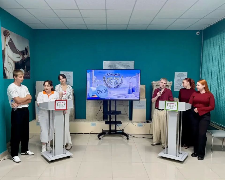 Студенты Севастополя стали участниками XXVIII Международного фестиваля античного искусства «Боспорские агоны» Студенты Севастополя стали участниками XXVIII Международного фестиваля античного искусства «Боспорские агоны»