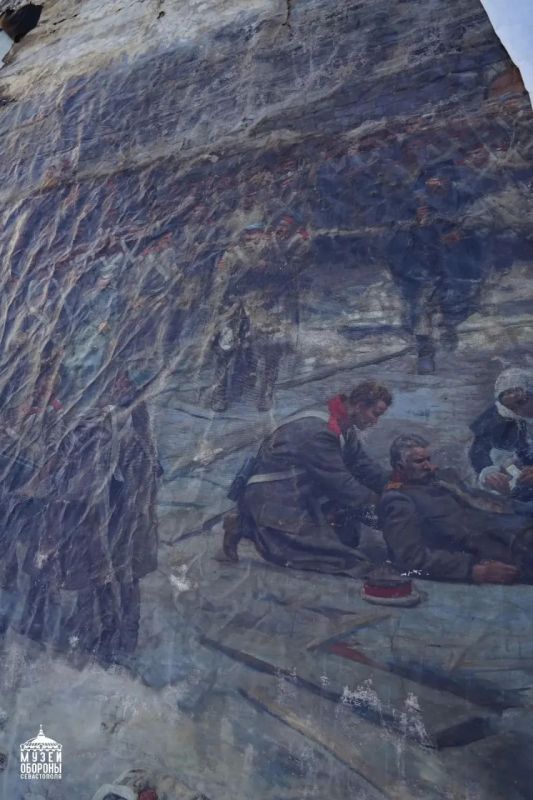 Более 90% полотна панорамы «Оборона Севастополя» уничтожено пожаром, также утрачено 99% предметного плана