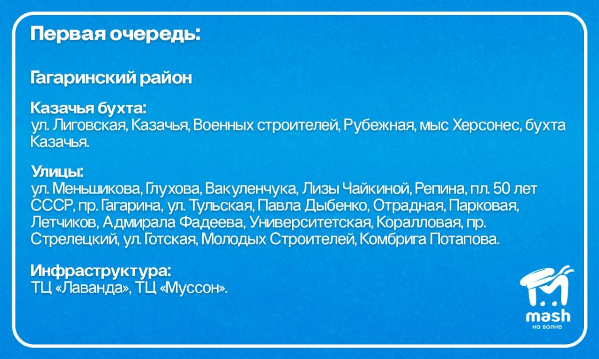С 9:00 до 12:00 электричество в Севастополе отключат по графику первой очереди С 9:00 до 12:00 электричество в Севастополе отключат по графику первой очереди