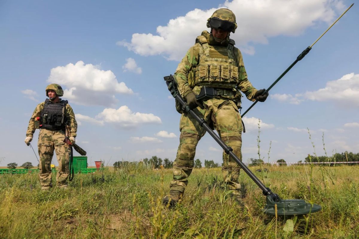 В Ростовской области определились лучшие группы разминирования Южного ордена Жукова округа войск национальной гвардии В Ростовской области определились лучшие группы разминирования Южного ордена Жукова округа войск национальной гвардии