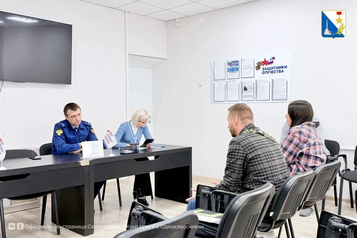 Более трёх тысяч ветеранов СВО и их семей получили бесплатную юридическую помощь в Севастополе Более трёх тысяч ветеранов СВО и их семей получили бесплатную юридическую помощь в Севастополе